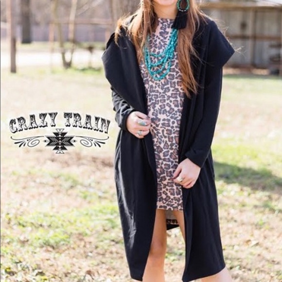 Crazy Train Long Cardigan - Picture 1 of 4